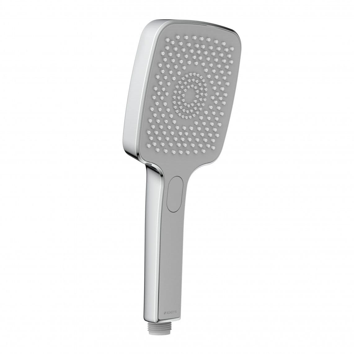 60220 HAWAII Handdouche, chroom/lichtgrijs, hoekig vue 1