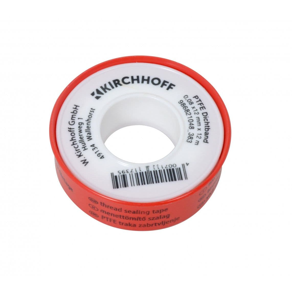986821048 PTFE schroefdraad afdichting, 0,08 x 12 mm x 12 m vue 1
