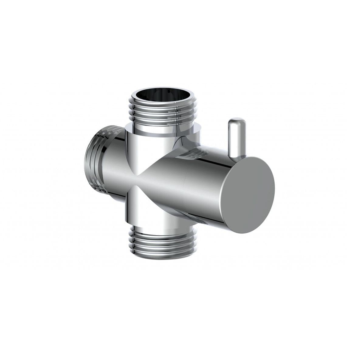 01749 Twist diverter, chrome, e.g. for 60050 vue 1