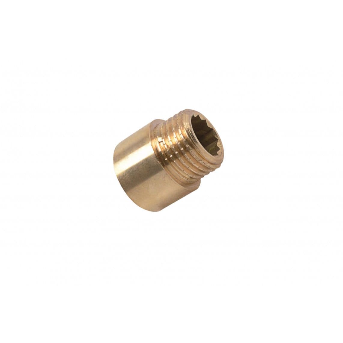 989313355 Tap extension, brass, 1/2" x 10 mm vue 1