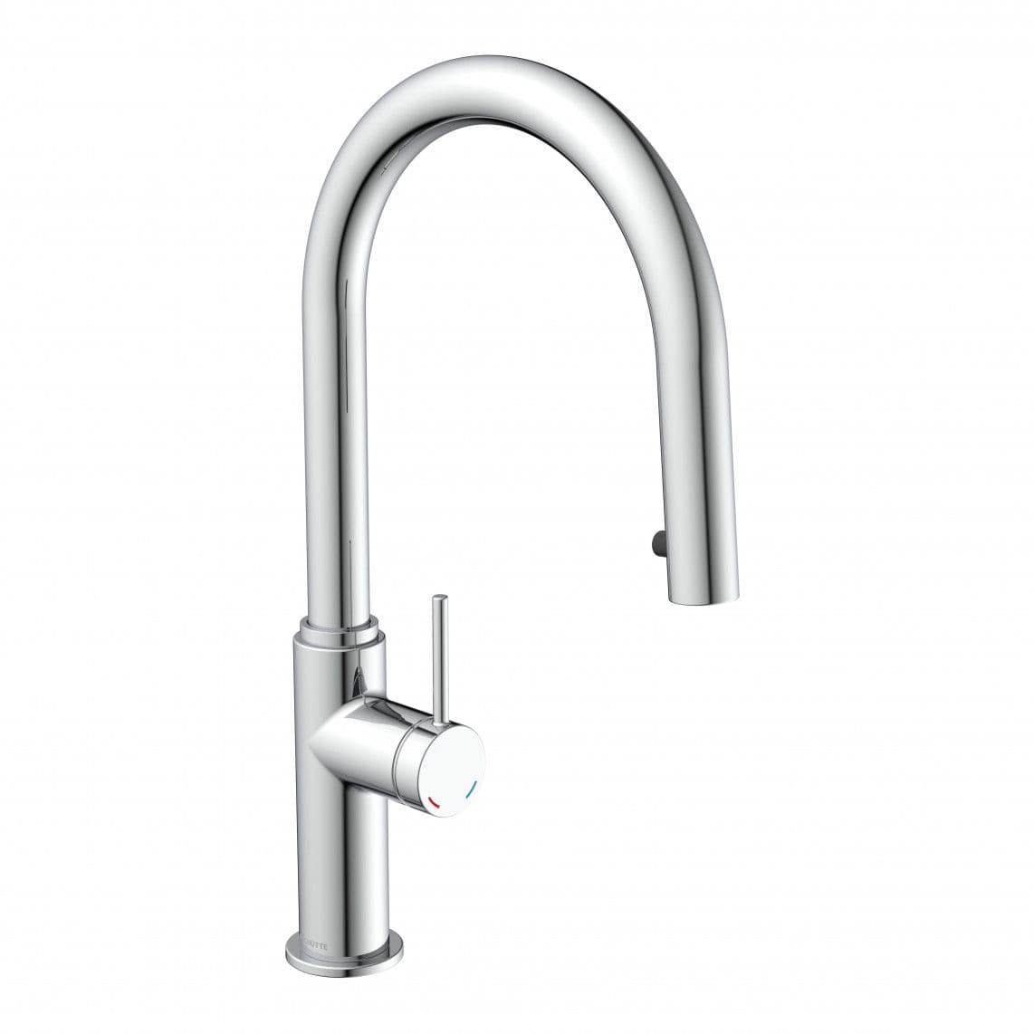 79516 BLACKPOOL Keukenkraan, chroom, met uittrekbare uitloop vue 1