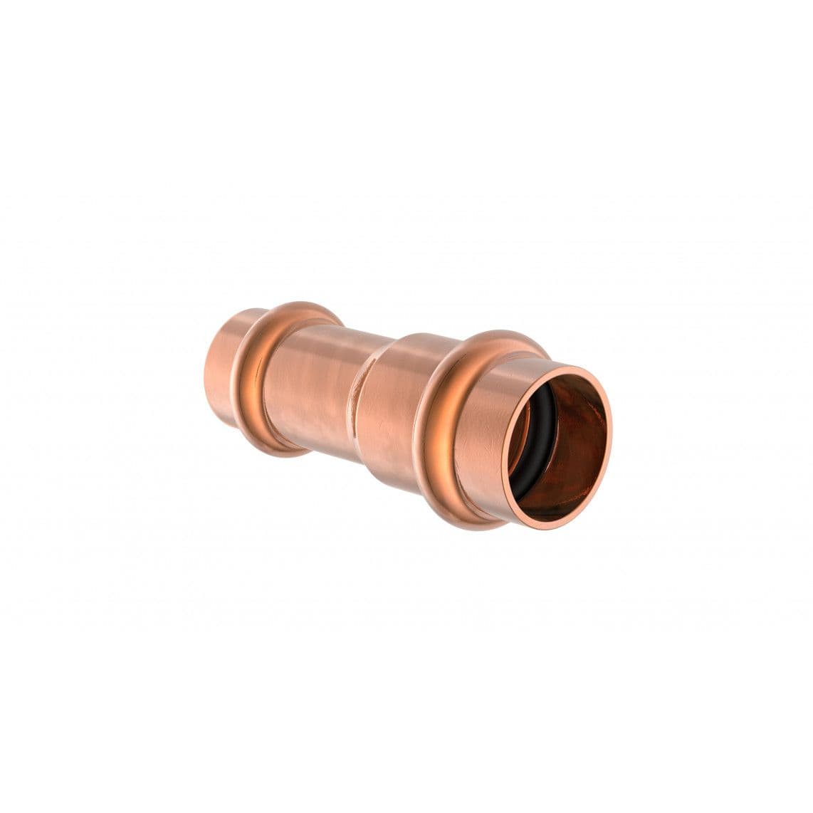 988614154 CU verloopsok, blanco, 15 mm x 12 mm, 2 mofen, (P5240), vue 1