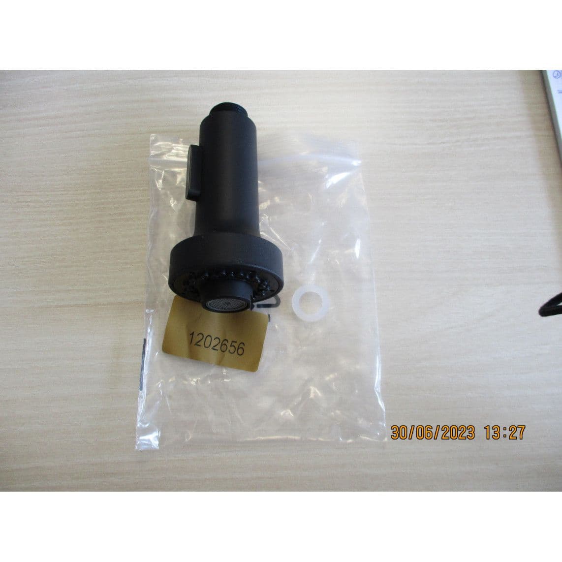1202656 Pull-out sprayer, black matt, e.g. for 78176/2 vue 1
