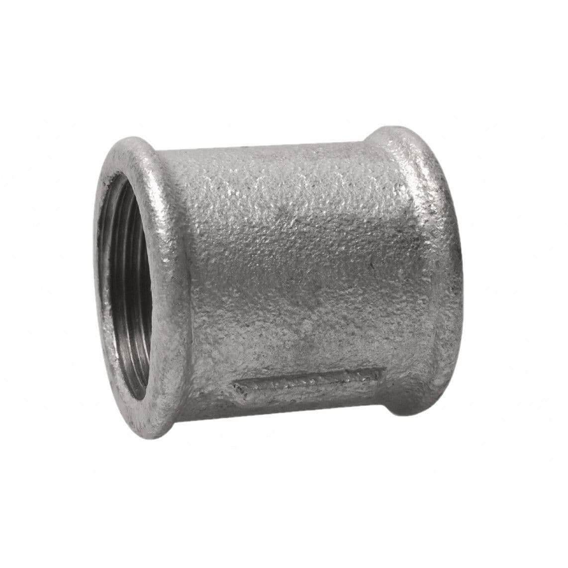 989741055 GI dubbele mof, gegalvaniseerd, 1/2"BI, (270) vue 1