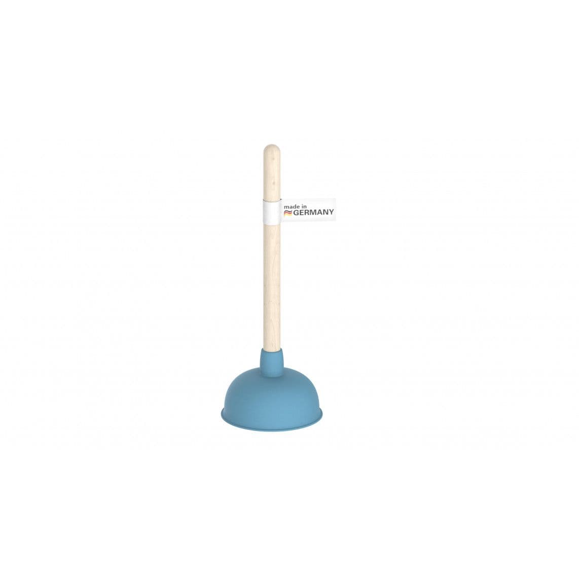 BZ001 Gootsteenreiniger met Houten handvat, Ø 140 mm, blauw vue 1
