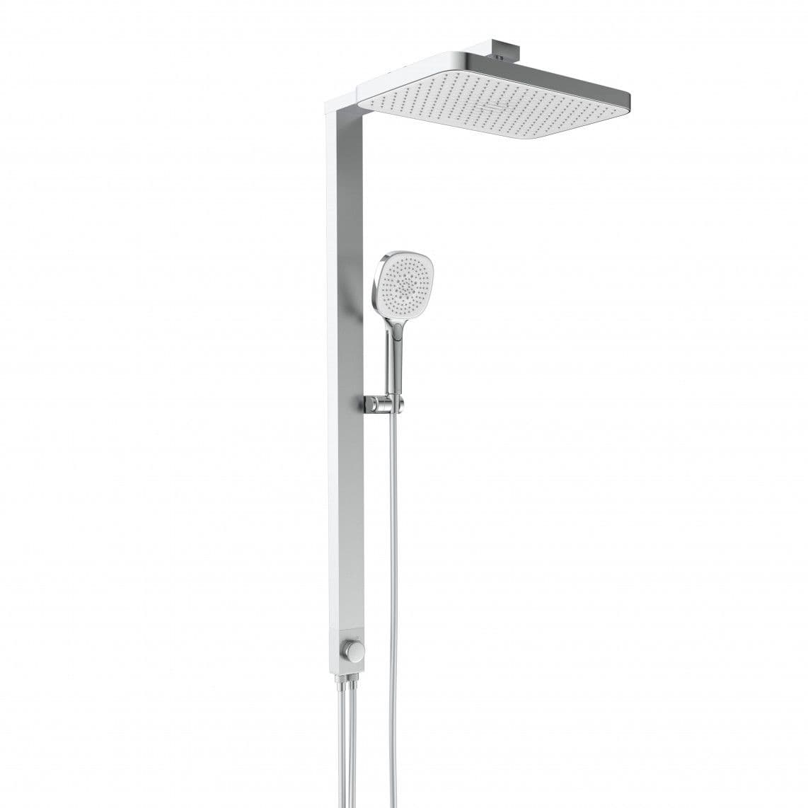 60685 LA PALMA Hoofddouche-Set, chroom/wit vue 1