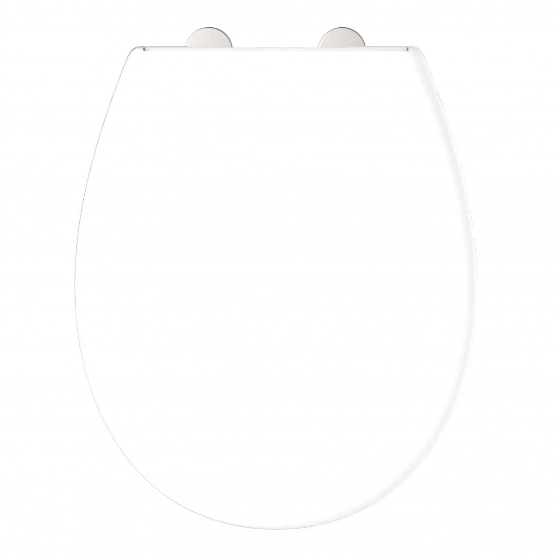 82800 Duroplast WC-zitting WHITE, PRO 1, met valrem en afneembaar vue 1