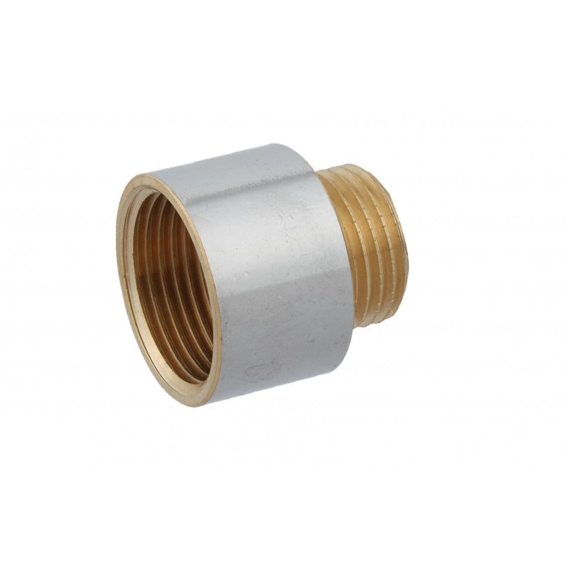 989329155 MS verlopend kraanverlengstuk, chroom, 3/4"BI x 1/2"BU vue 1