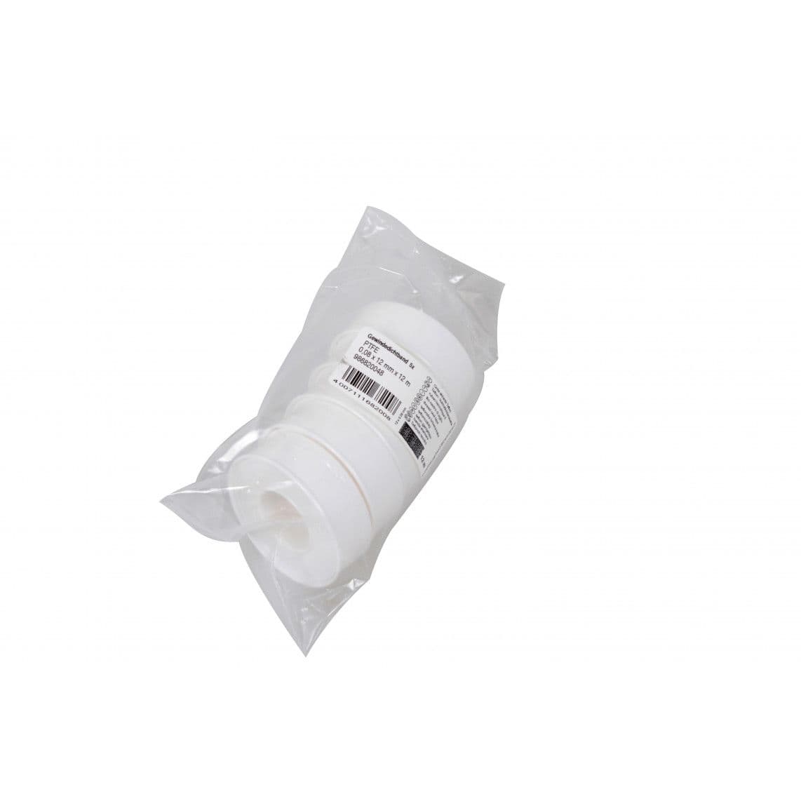 986820048 Thread sealing tape, PTFE, 0,08 x 12 mm x 12 m (5x) vue 1