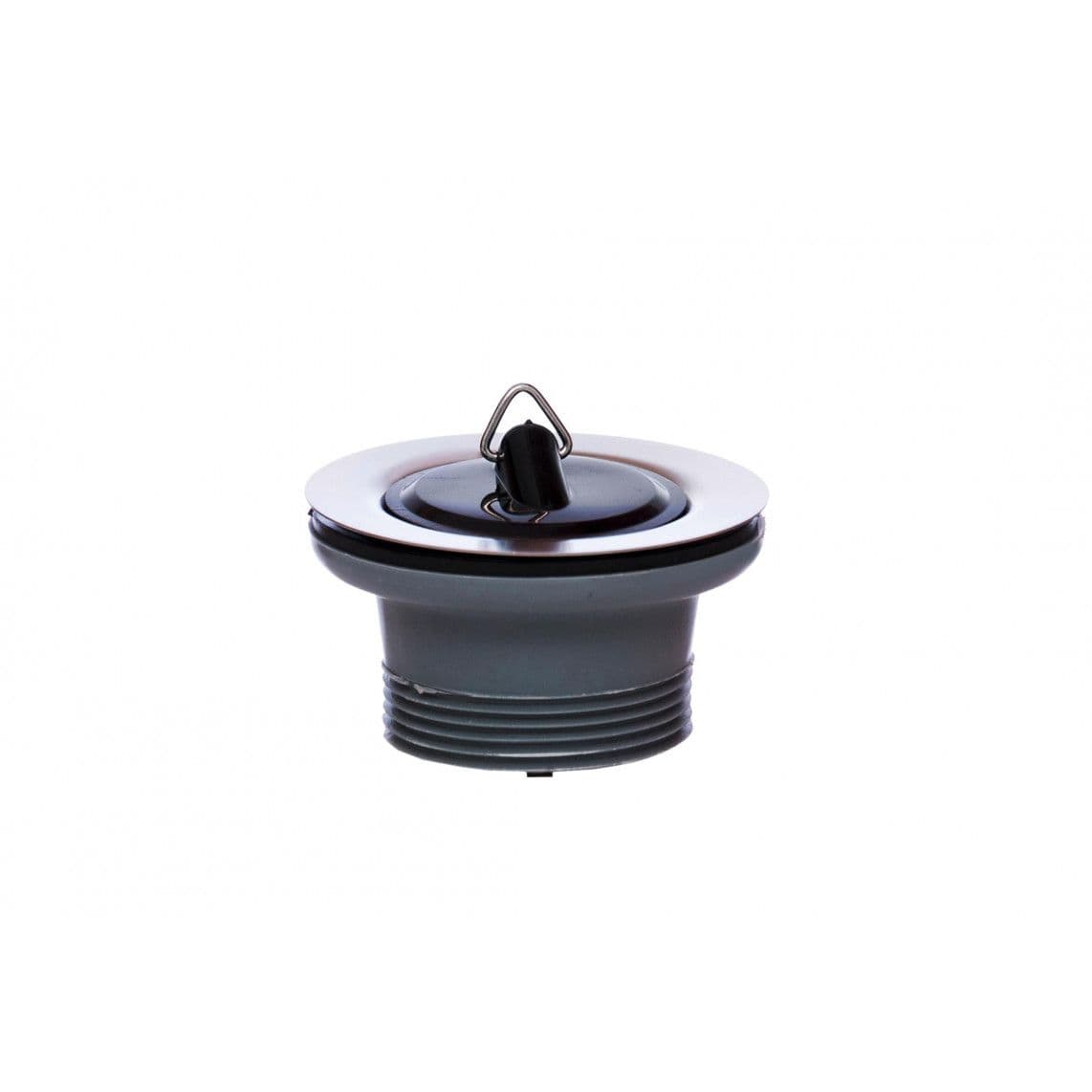 98835149 ECO-SAVE Drain valve, grey, 1 1/2" male x 70 mm, valve cup with valve plug 45,5 mm vue 1