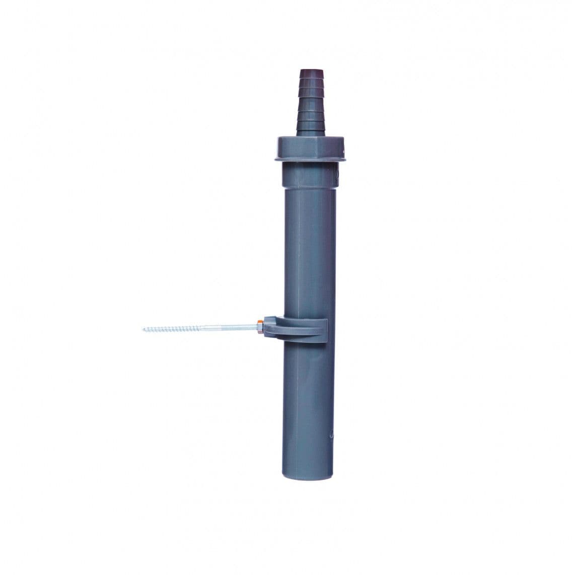 98838149 ECO-SAVE Immersion tube, plastic, grey, 1 1/2" female x 250 mm, with 3/4" device connection, for DN 40 mm trap vue 1