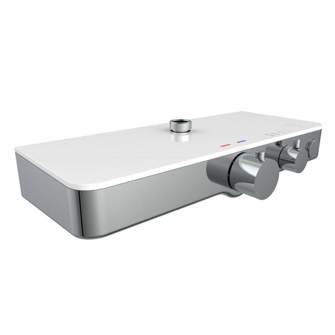 01699 Thermostaathouder, wit, bijv. voor 60530 vue 1