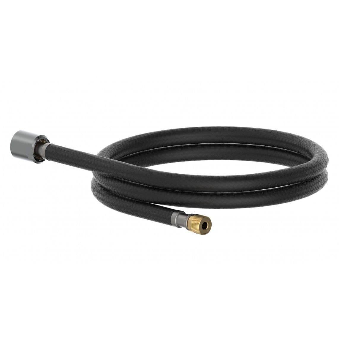00594 Pull-out hose, black/chrome, 120 cm, with cylindrical nut vue 1
