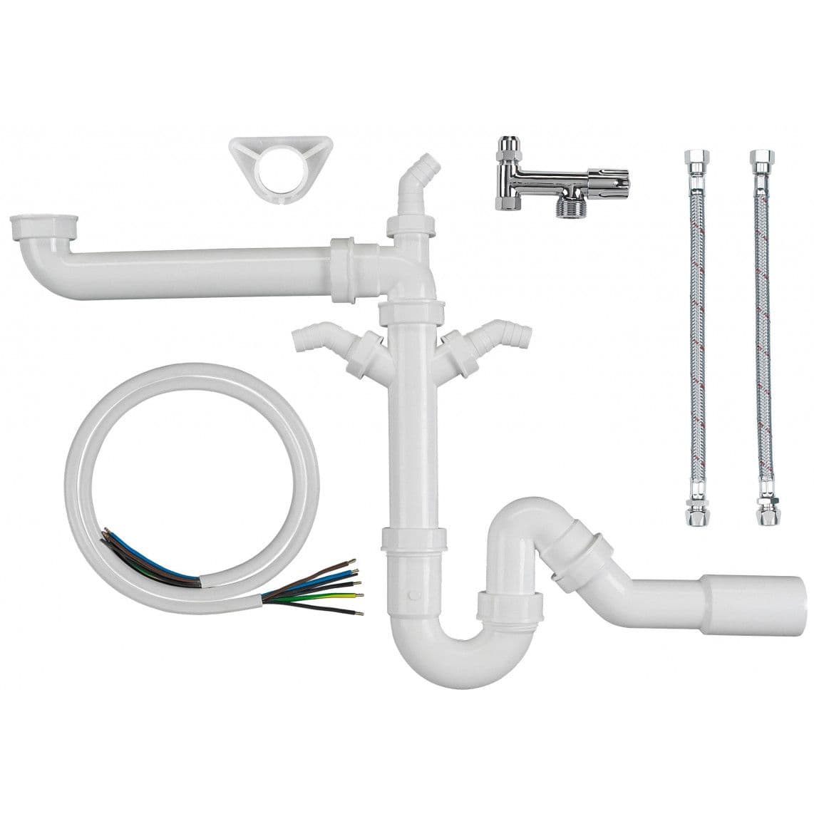 98833111 Kitchen connection set WK 11, white vue 1