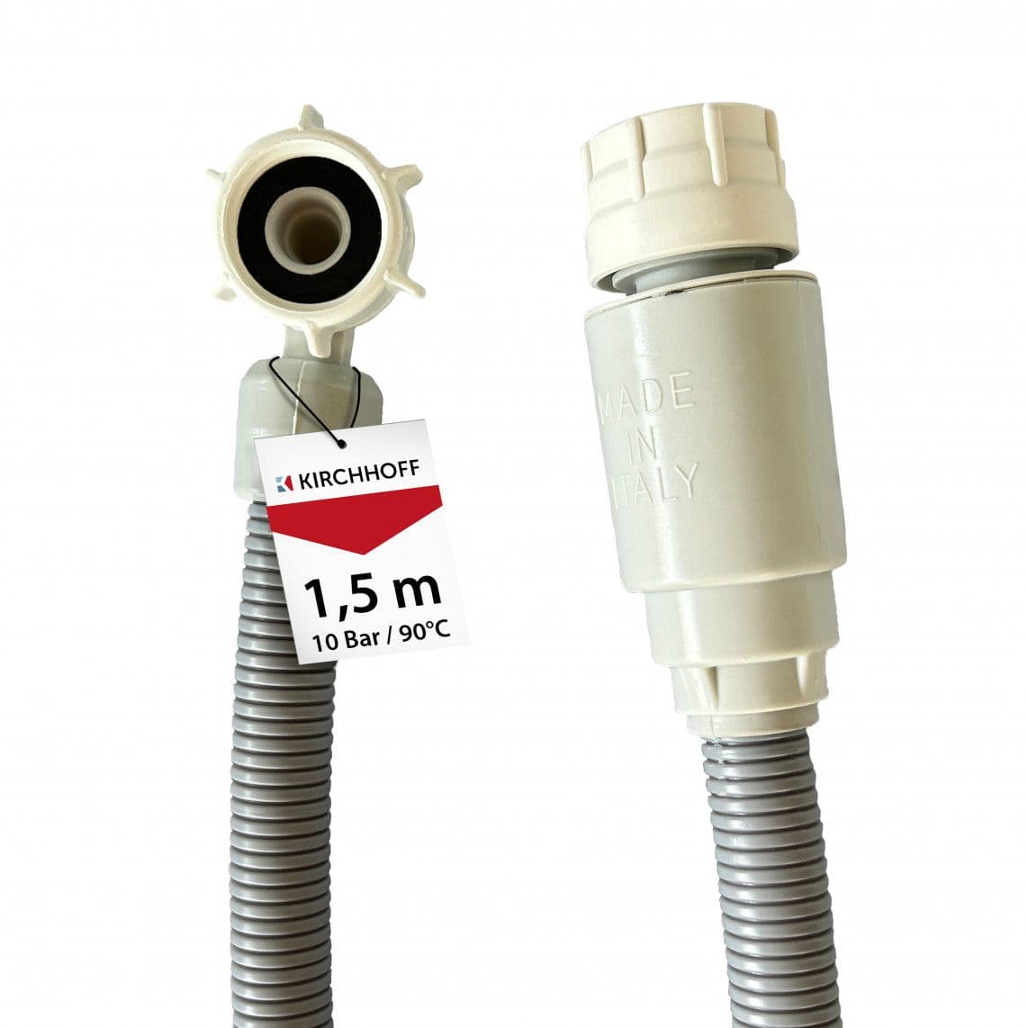 98657210 WAS toevoer veiligheidsslang, 3/4"BI x 1,5 m x 3/4"BI, 10bar/90°C vue 1