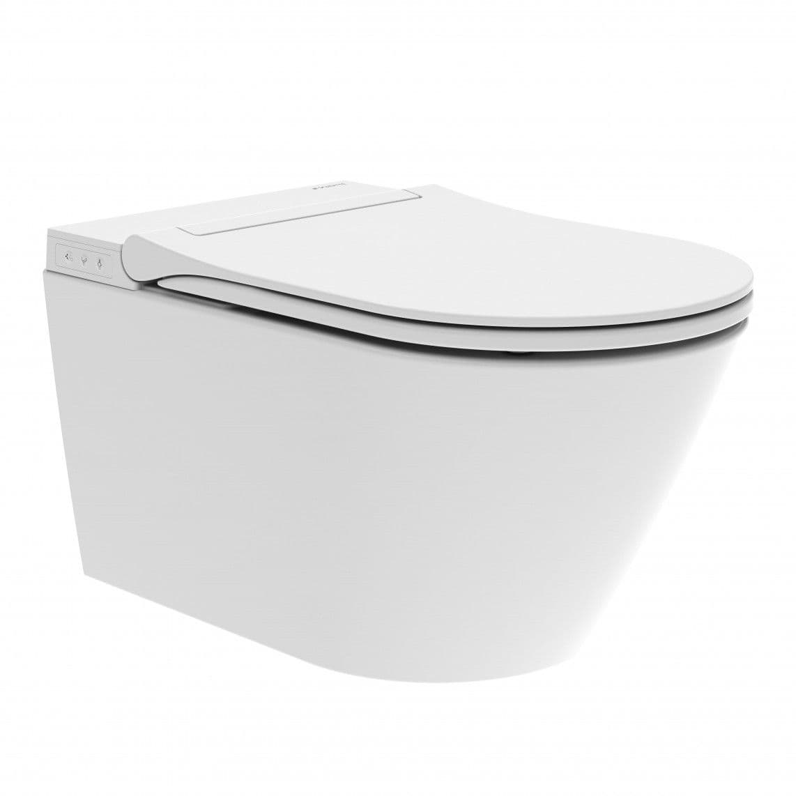 93100 CESARI PREMIUM Douche-WC, wit, slim, randloos vue 1