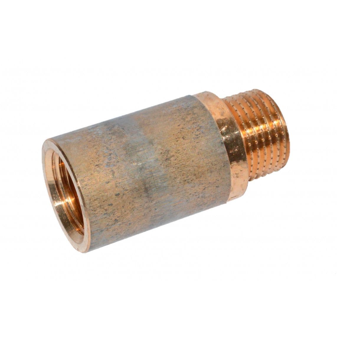 988942755 Tap extension, red brass, 1/2" x 40 mm vue 1