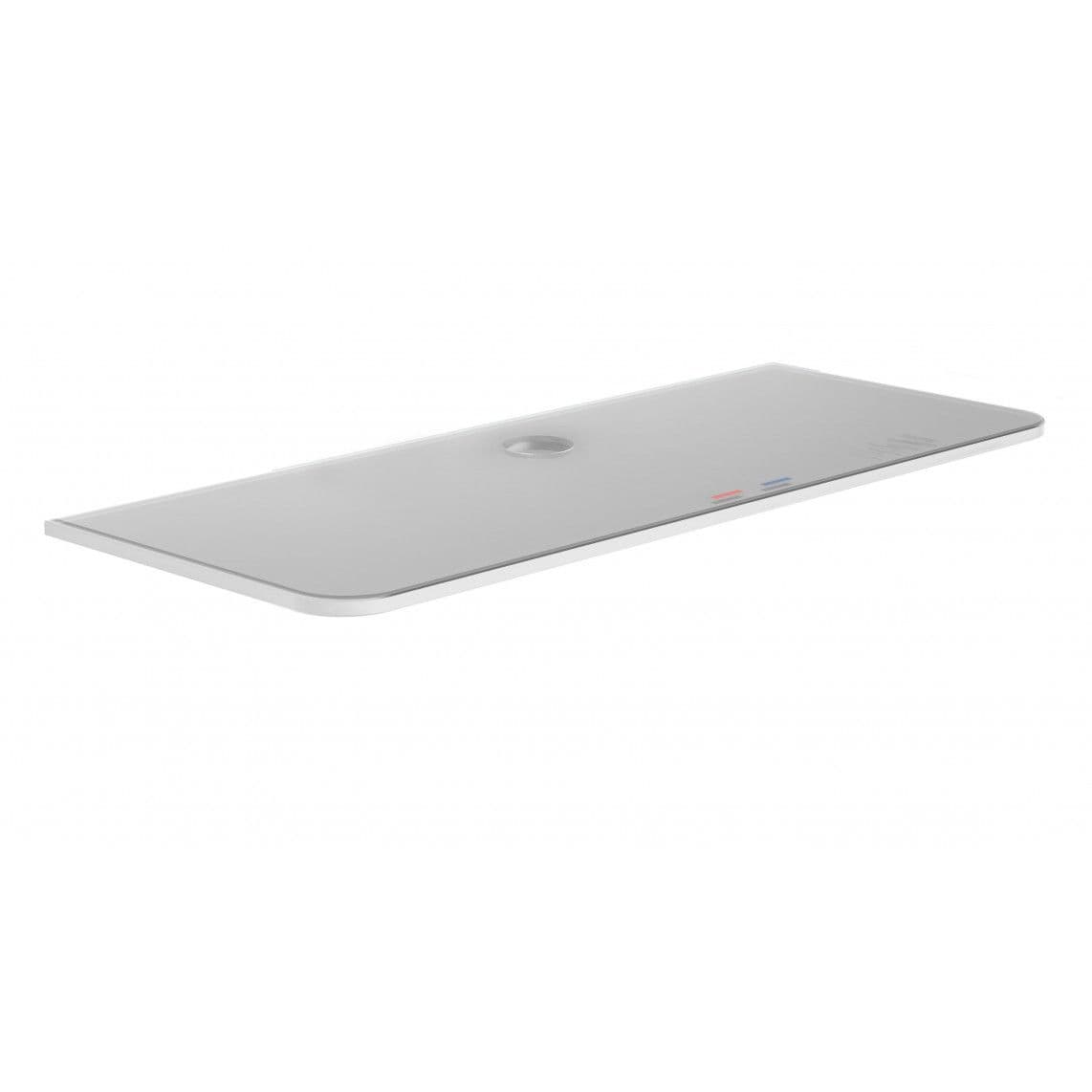 02254 Glass tray, white, e.g. for 60530 vue 1