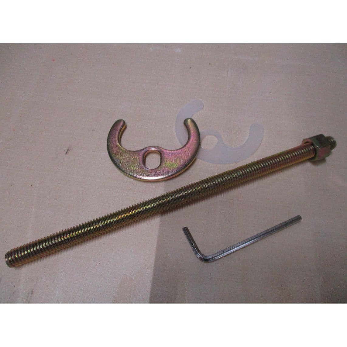 00384 Bevestigingsset, 1 x M8 x 160 mm, C-ringen vue 1