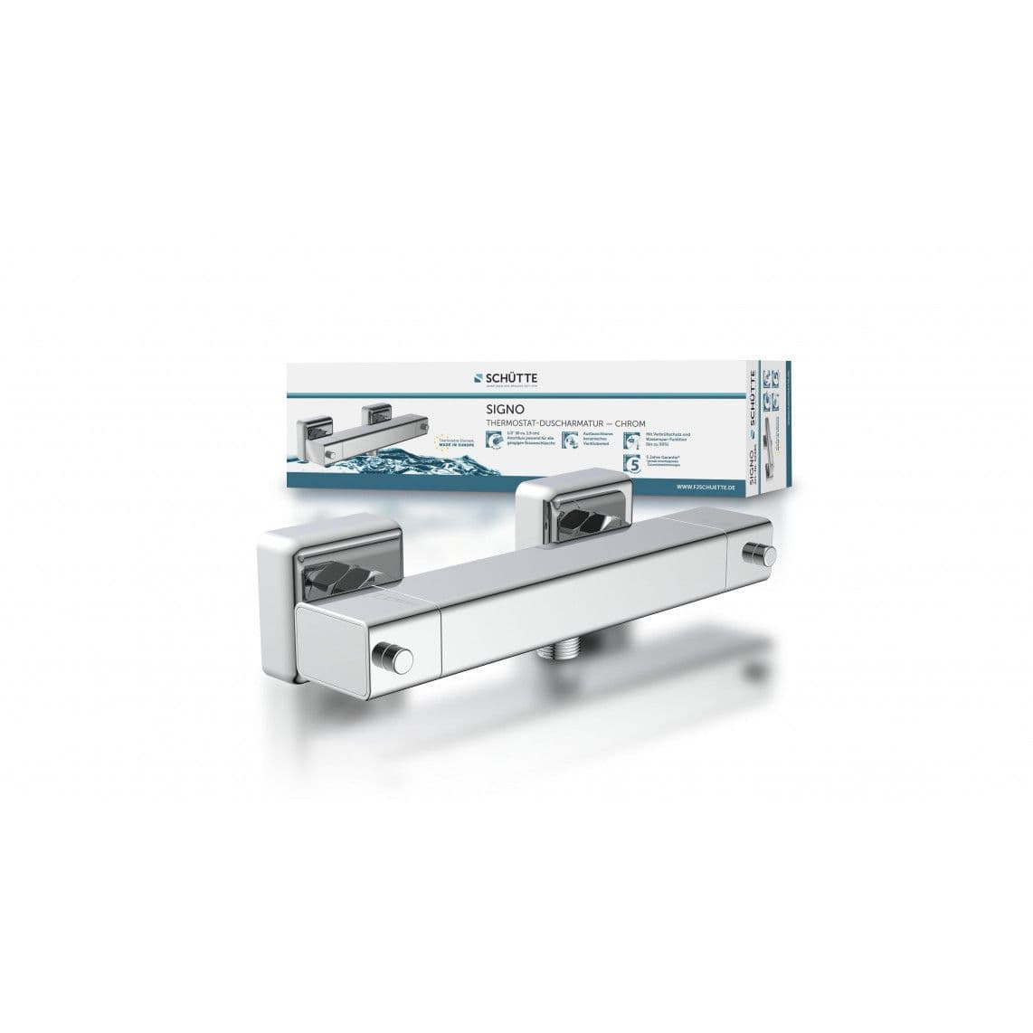 52485 SIGNO Thermostatische douchekraan, chroom vue 1