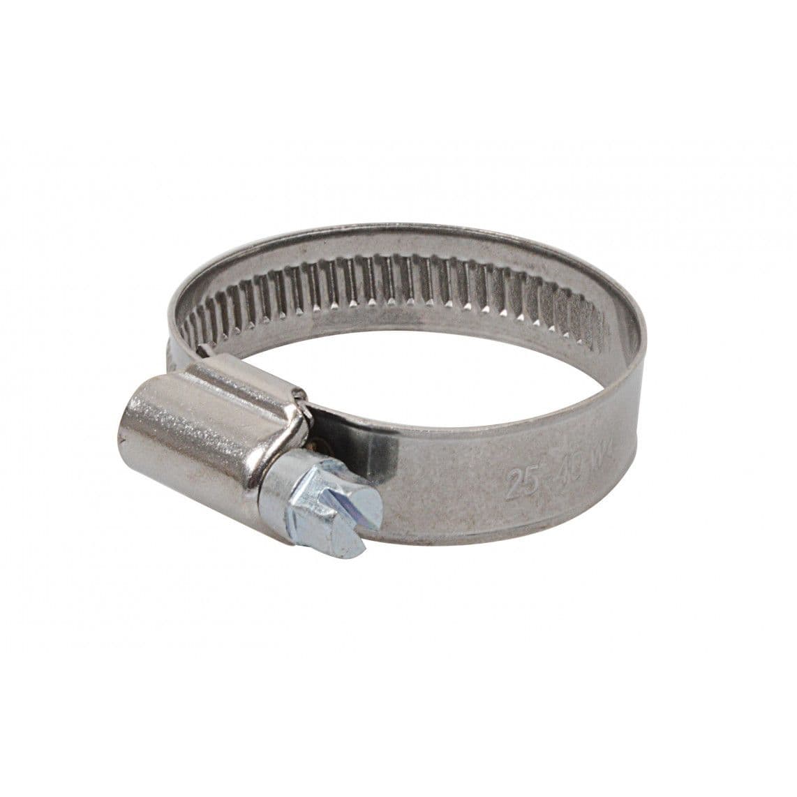 987374255 slangklem 12 mm Bandbreedte, RVS, 25 - 40 mm, voor 1 1/4" vue 1