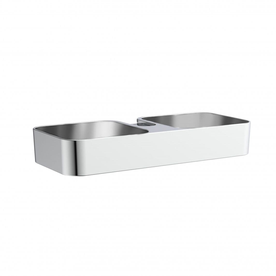 66500 Douche planchet DN 19/22/25 mm, chroom, voor douchestang vue 1