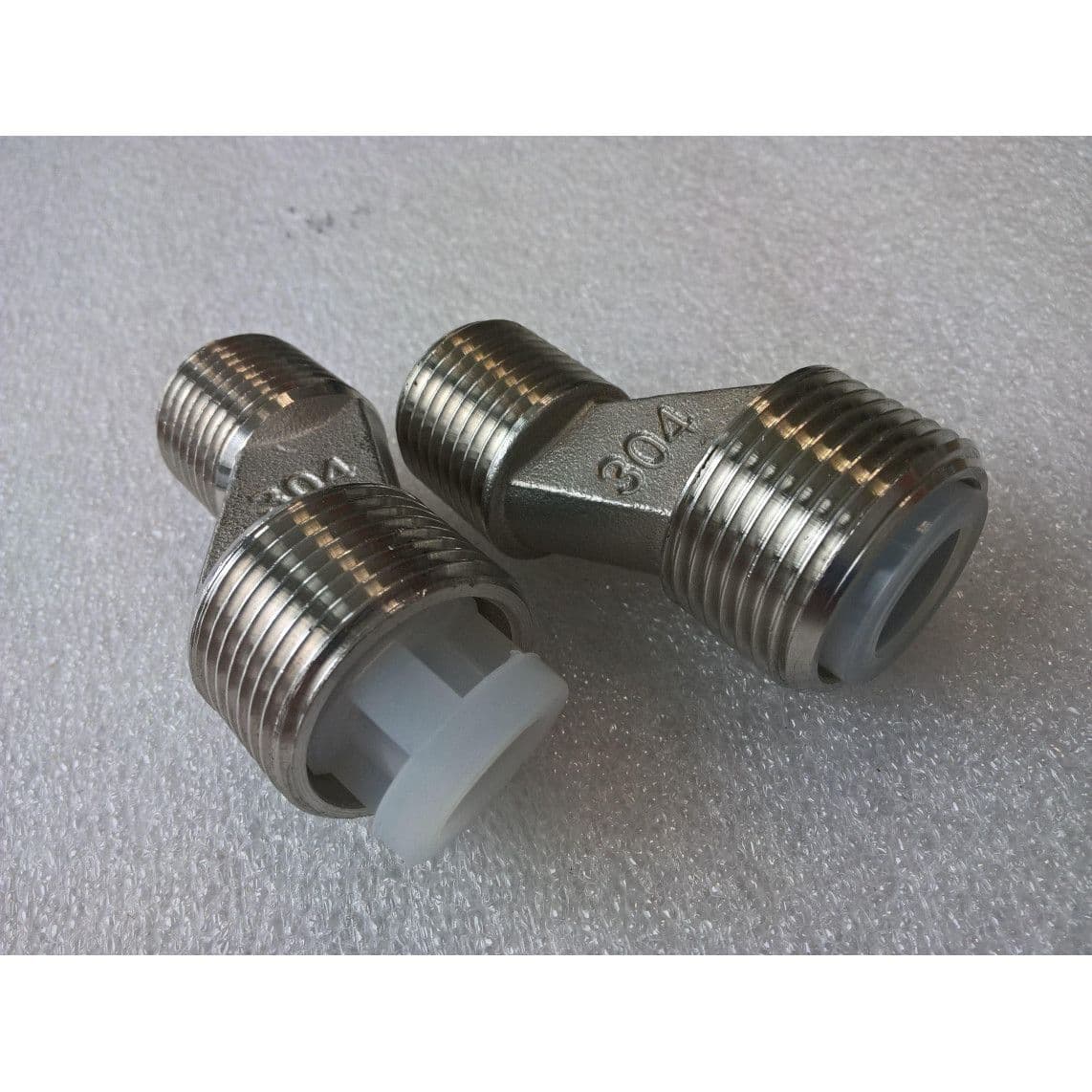 1202782 S-aansluiting, 3/4" x 1/2", 49 mm, met geluiddemper (2x) vue 1