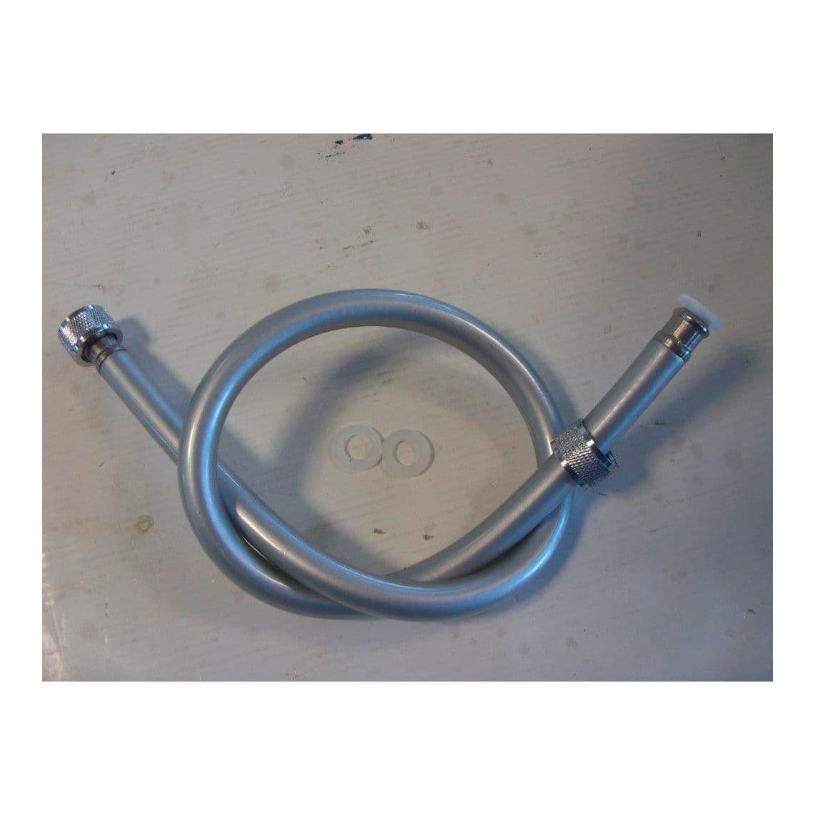 02003 Doucheslang, 70 cm, Silverflex, kunststof, zilveren look, bijv. voor 60062/2 vue 1