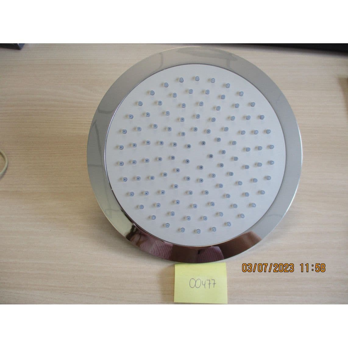 00477 Hoofddouche, chroom/lichtgrijs, bijv. voor 5870113 vue 1