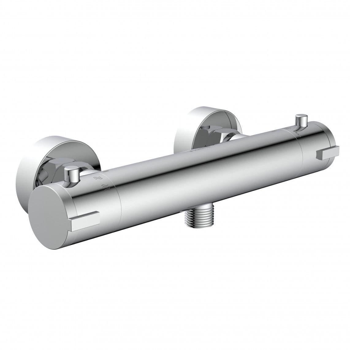 52521NL LONDON Thermostatic shower mixer, chrome vue 1