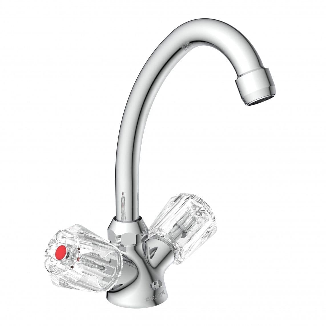 37210 SAVINO Wash basin mixer, chrome vue 1
