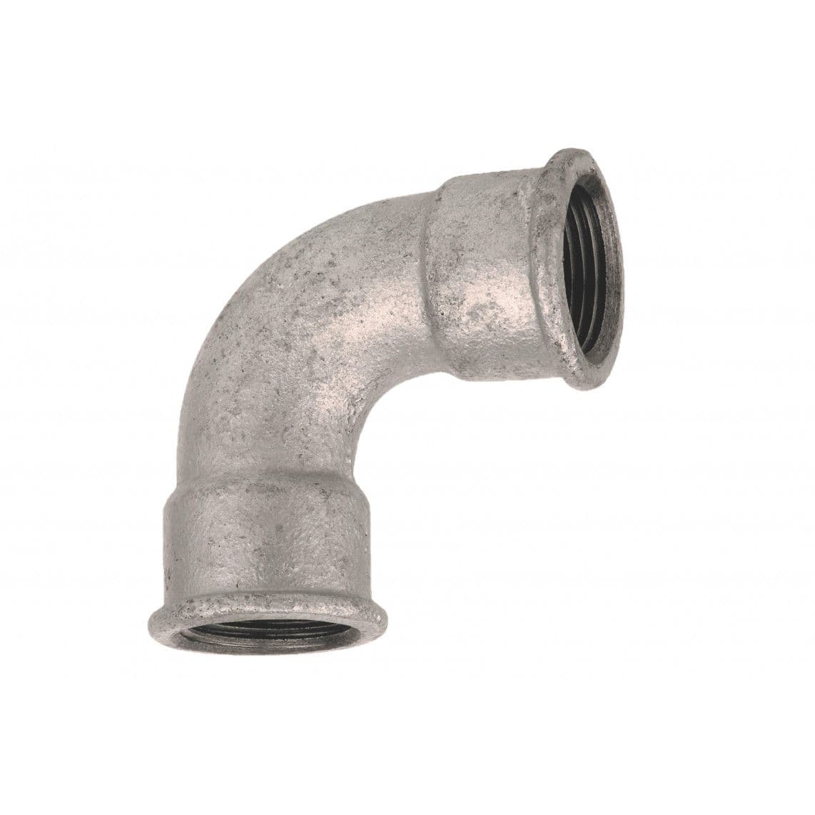 989681055 FM arc 90°, galvanisé, 1/2" F, (2a) vue 1