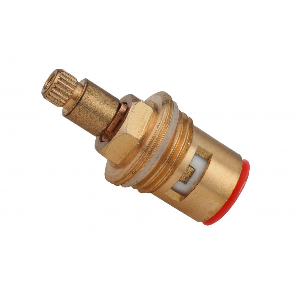 98614780 Ceramic upper part, brass, 1/2", 90° closing vue 1
