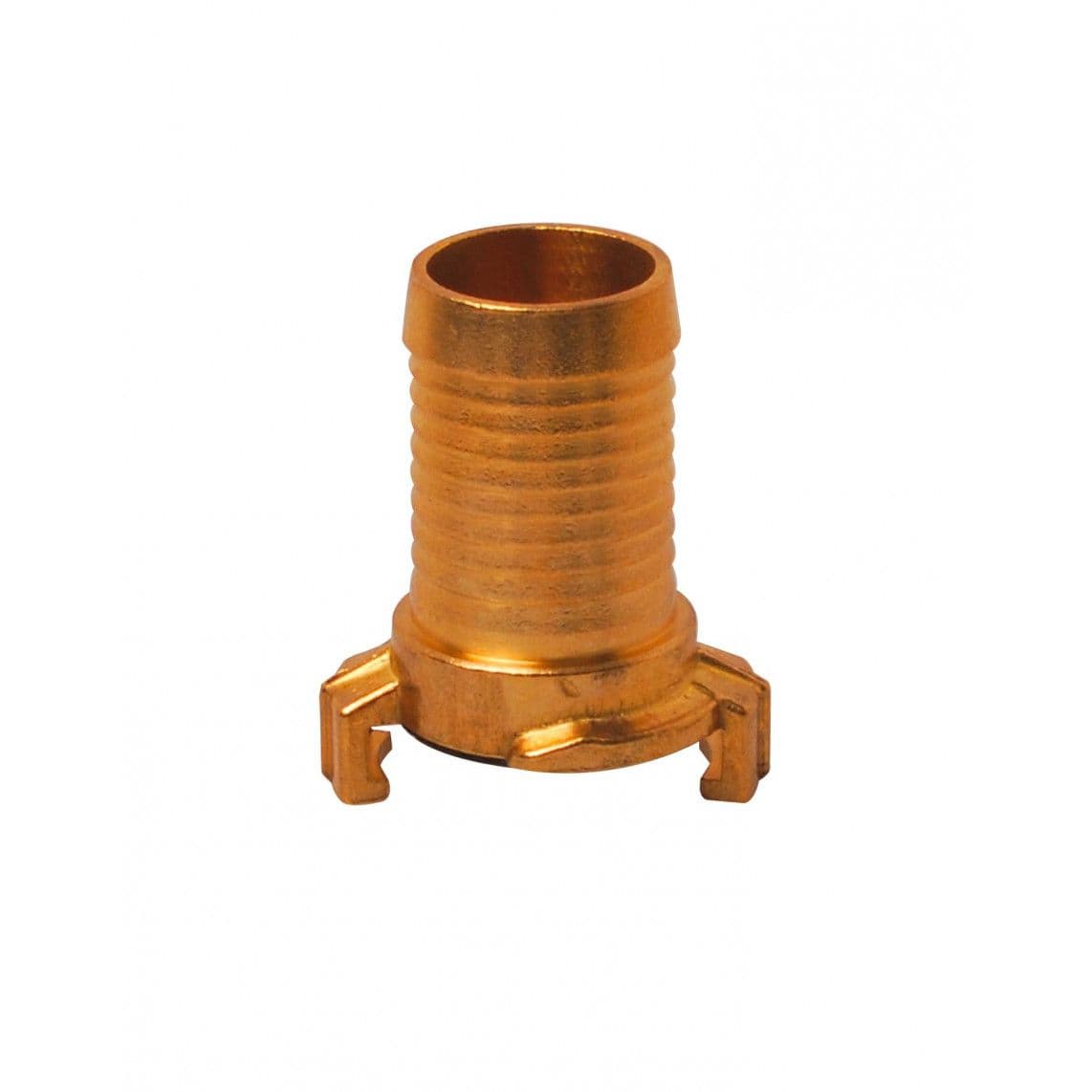 98985408 Quick-lock coupling for hose, brass, 1 1/4" sleeve vue 1