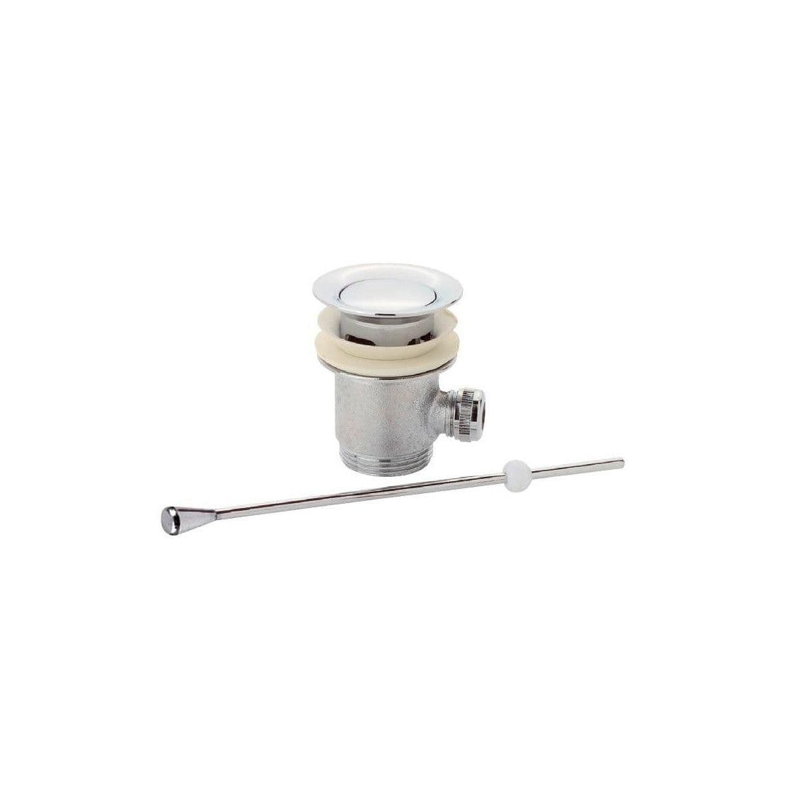 986445013 Rocker lever pop-up waste, chrome, 1 1/4", for wash basin vue 1