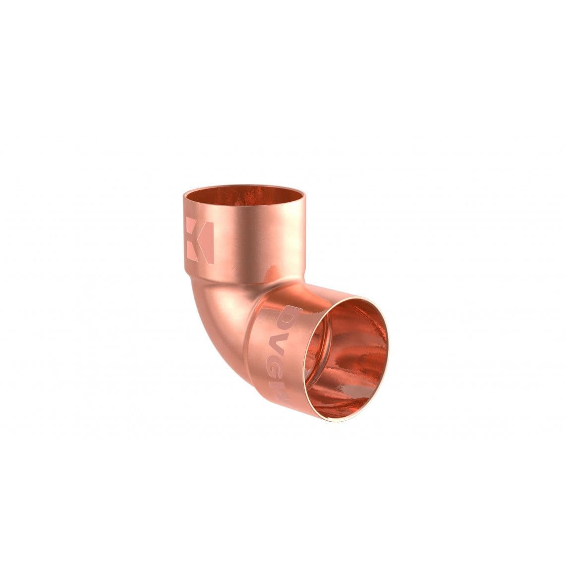 989030055 CU knie 90°, blanco, 10 mm, 2 mofen, (5090) vue 1