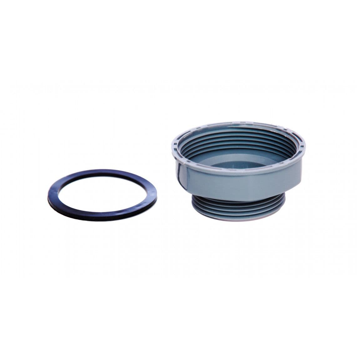 988377059 ECO-SAVE Reducer piece, plastic, grey, 2" female x 1 1/2" male, for trap vue 1