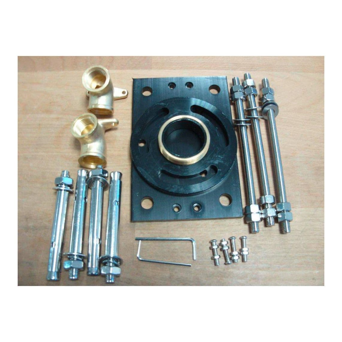 02006 Fixing set, for freestanding bathtub mixer, e.g. for 75800 vue 1