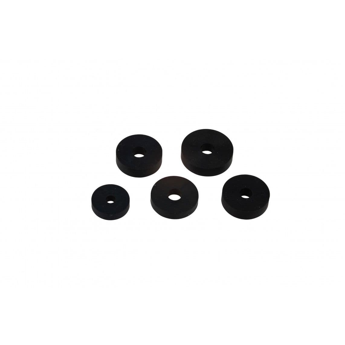 98697250 Assortiment klepschijfpakkingen, Rubber, 12x3x3/15x4,5x3/15x4x4/15x4,5x4/17x4,5x4mm voor bovenstuk (5x1) vue 1