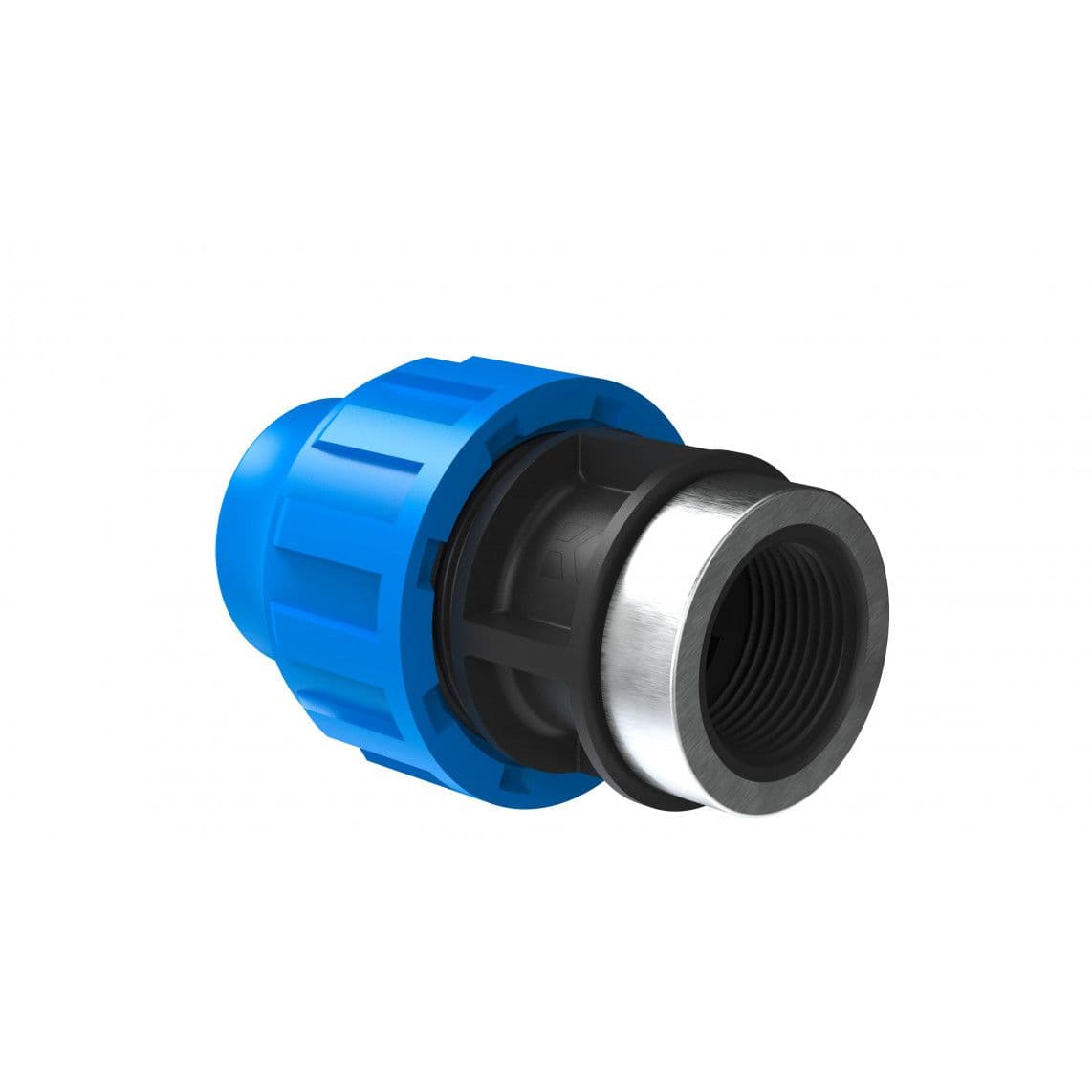 984843117 PP overgangsstuk, 20 mm x 1/2"BI, knelfitting voor tyleen/socarex vue 1