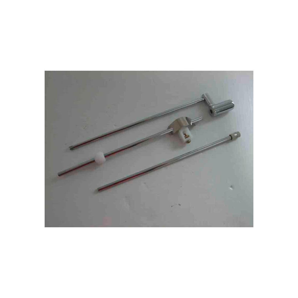 00666 Excentrische hefinrichting, chroom, recht vue 1