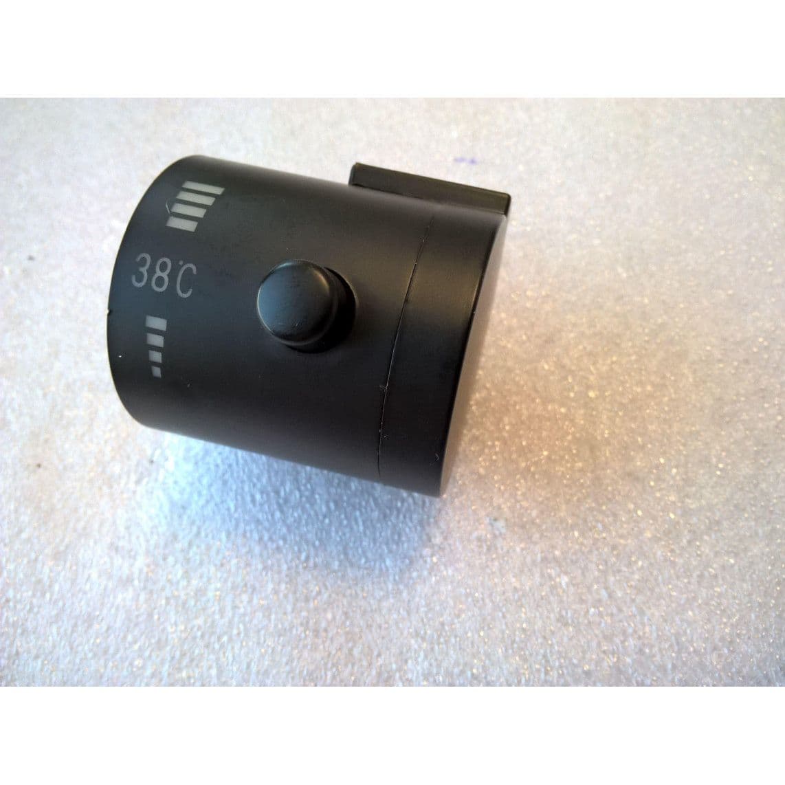 1202658 Thermostatic handle, black matt, e.g. for 52466/2 vue 1