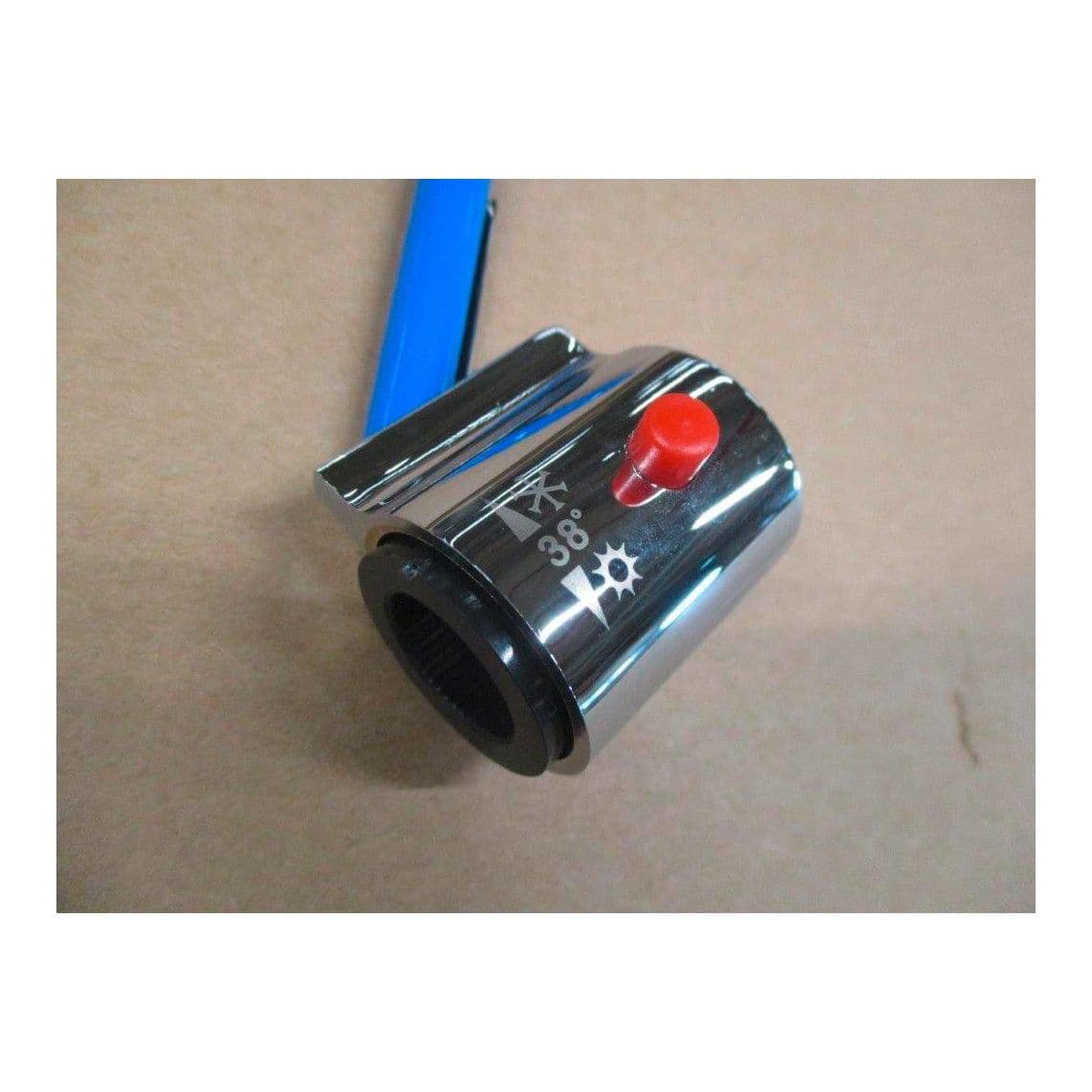 00212 Thermostaatgreep, chroom, bijv. voor 52445 vue 1