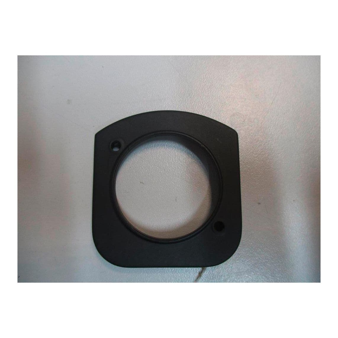02231 Base ring, black matt, square, with 2 screws, e.g. for 34016 vue 1