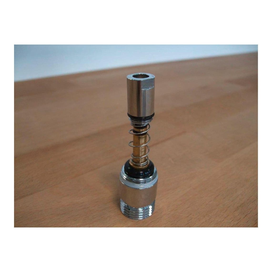 01500 Meerdelige omstelkraan, chroom, automatisch, met knop, bijv. voor 36430 vue 1