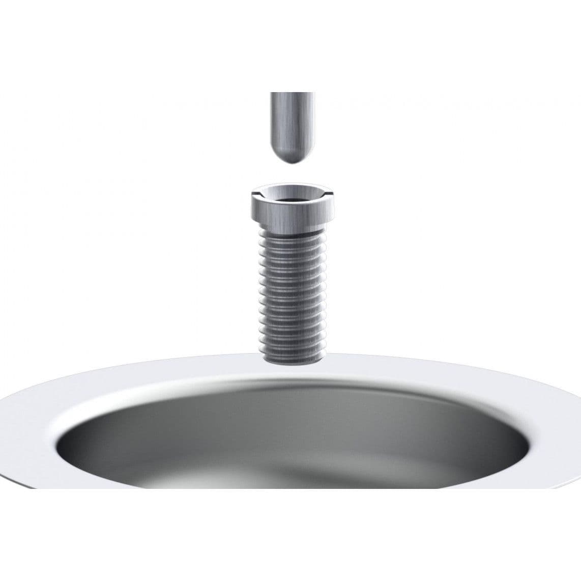 98960020 Hollow screw, M12 - 28 mm, for pop-up waste vue 1