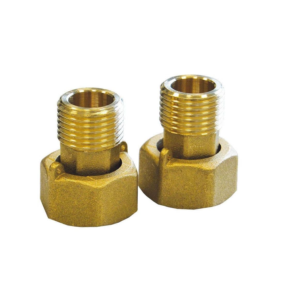 98858331 Water meter screw connection, 1" female x 3/4" male (2x) vue 1