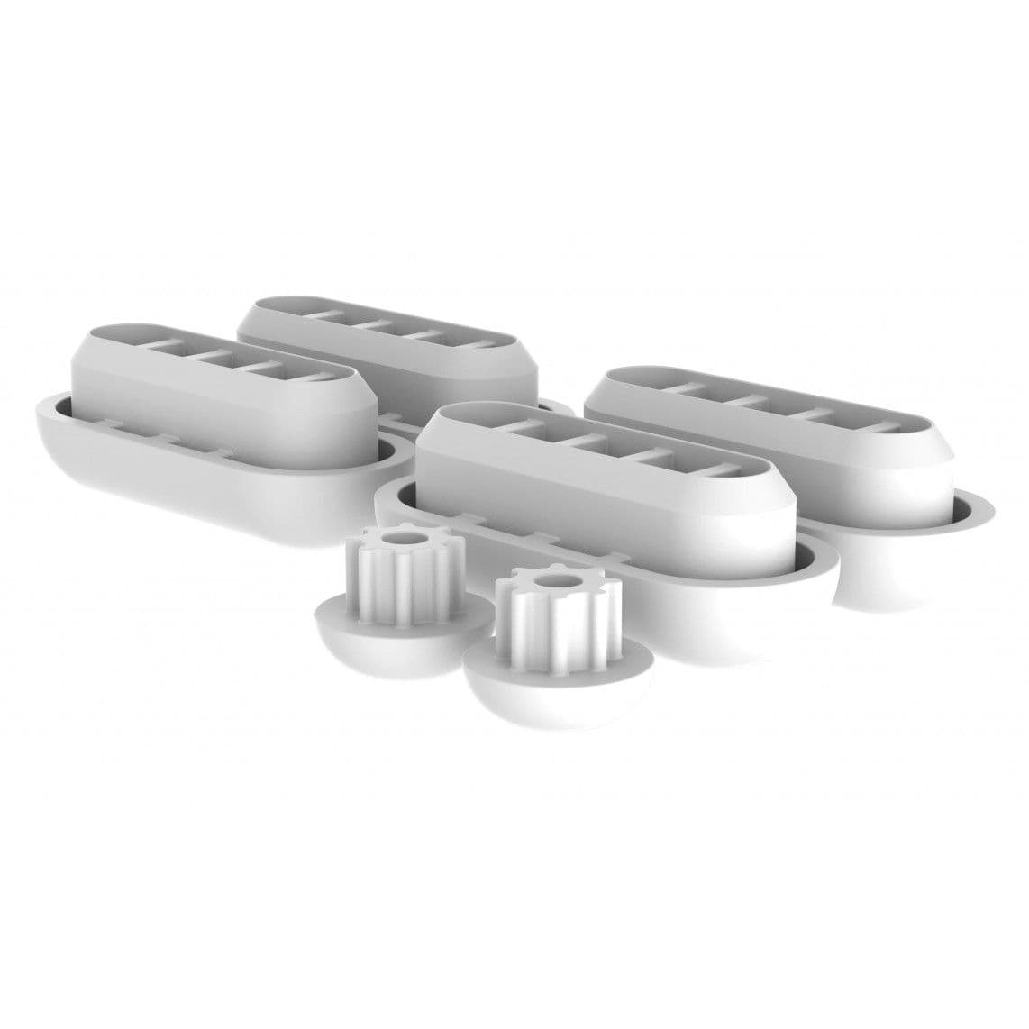 01986 Buffer, plastic, white, for Duroplast, e.g. for 82000 vue 1