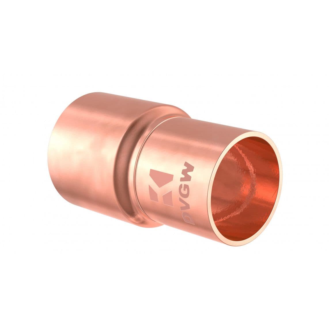 989073017 CU verloopnippel, blanco, 18 mmA x 15 mm, 1 mof, (5243) vue 1