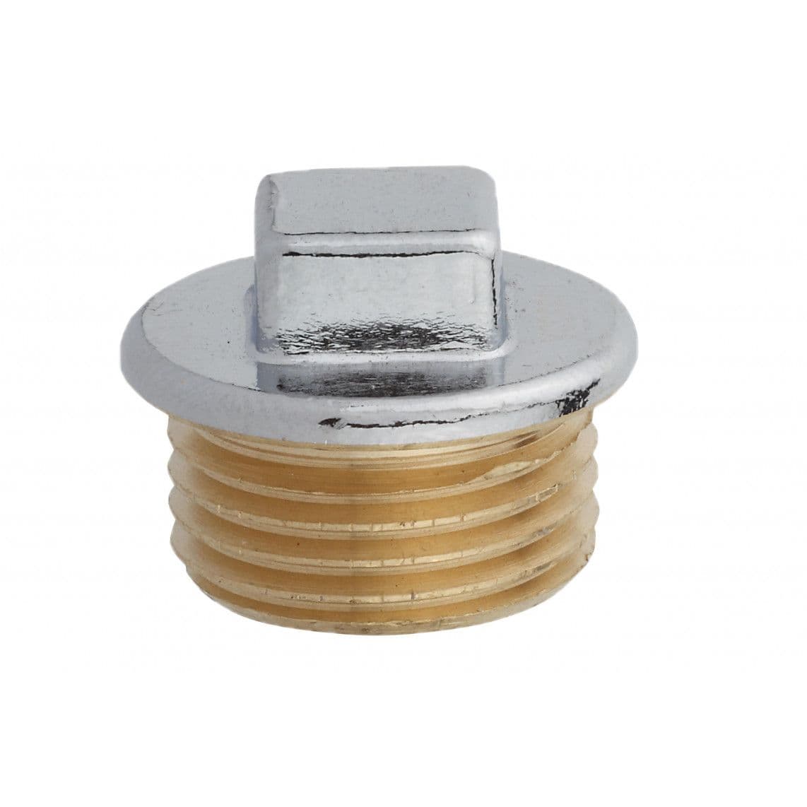 989422155 MS plug, chroom, 1/2"BU vue 1